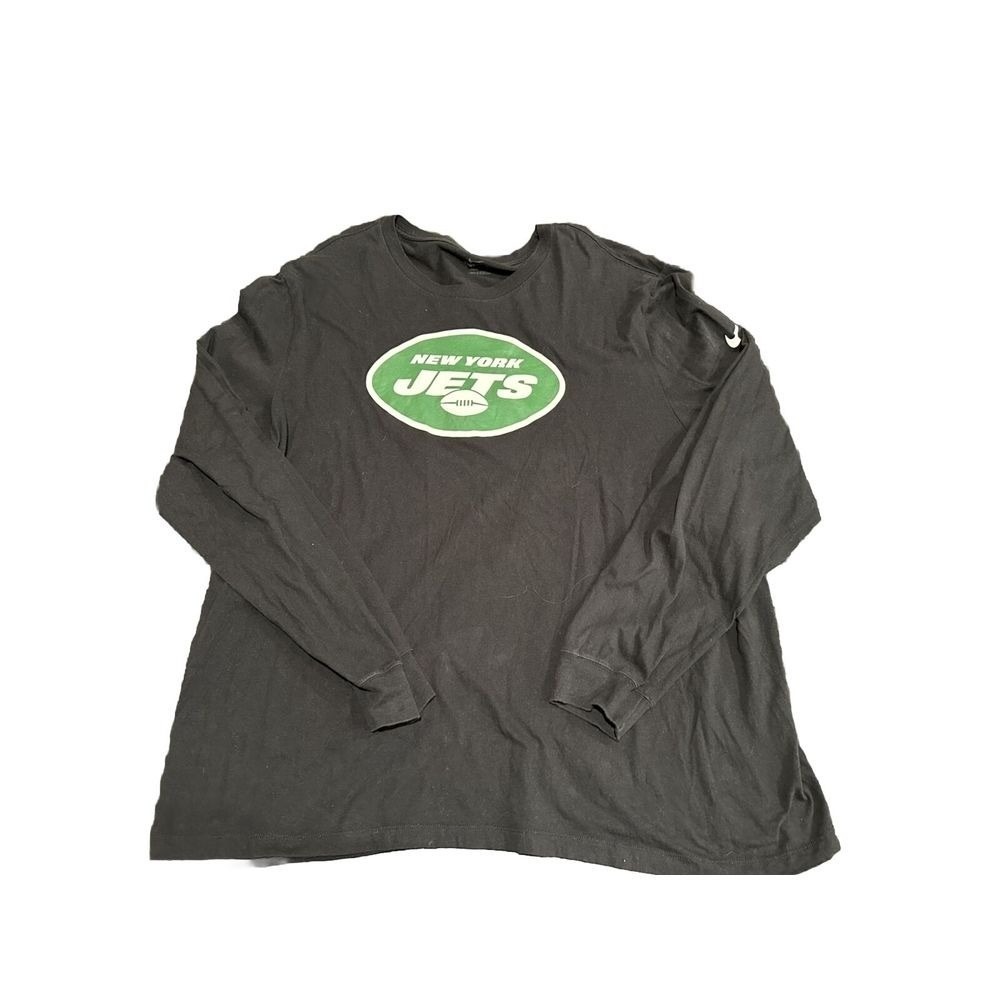 New York Jets NFL Men's Black Long Sleeve Nike 3XL‎